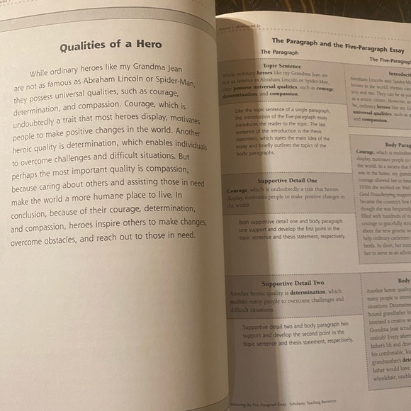 Scholastic Teaching Resources writing essays workbook - Picture 5 of 5